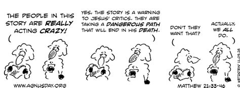 Agnusday.org - The Lectionary Comic