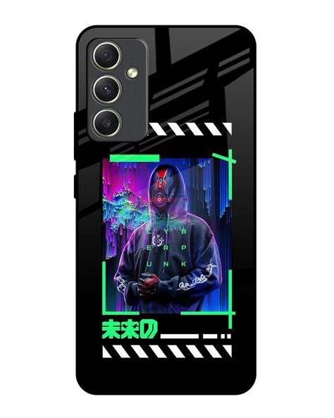 Buy Cyber Punk Premium Glass Case For Samsung Galaxy A G Shock