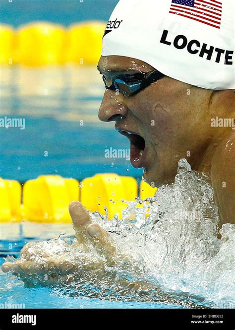 U S Ryan Lochte Competes In A Men S M Individual Medley Heat At The