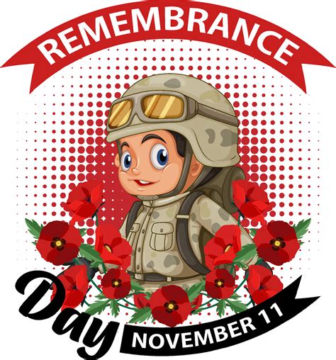 Remembrance day poster design 12744468 Vector Art at Vecteezy