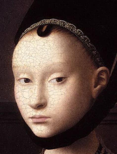 Petrus Christus "Ritratto di giovane donna", 1470 Medieval Art, Renaissance Art, Medieval Makeup ...