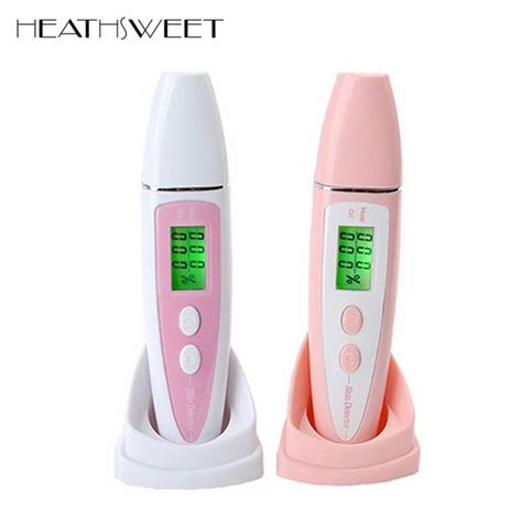 Healthsweet LCD Digital Moisture Monitor Detector Facial Skin Analyzer ...