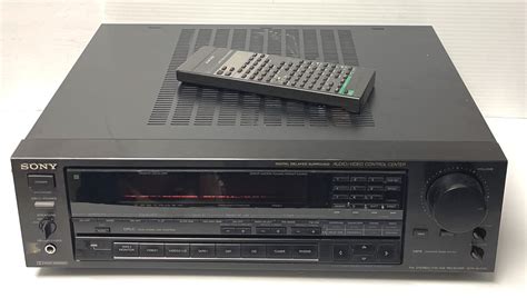 Sony Str Av920 Digital Surround Amfm Av Control Center Stereo Receiver