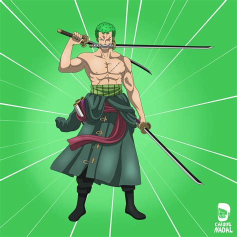 Roronoa Zoro One Piece By Caiquenadal On Deviantart