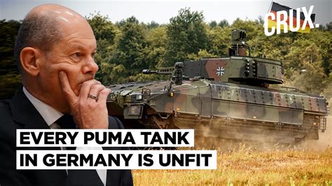 Germany Halts Puma Tanks Purchase After Mass Breakdown L Setback To