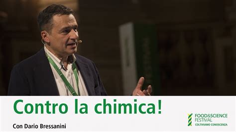 Contro La Chimica Con Dario Bressanini YouTube