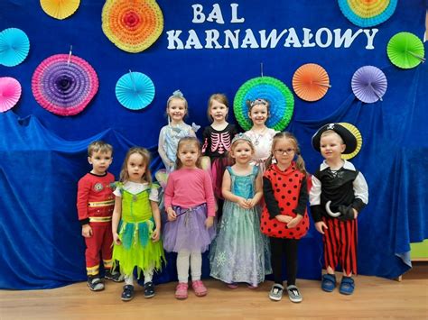 Karnawałowy bal przebierańców PRZEDSZKOLE INTEGRACYJNE NR 2 W BIELSKU