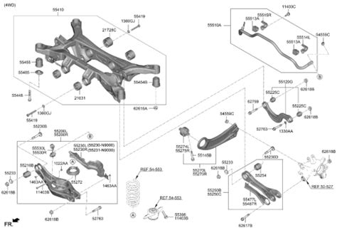 55251N9050 Genuine Kia ARM ASSY RR ASSIST R