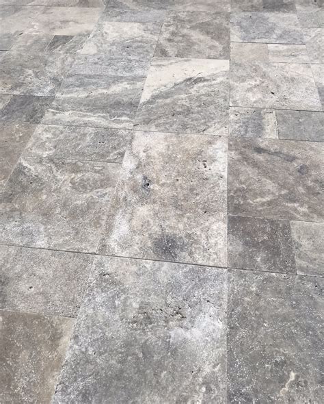 Silver Travertine Natural Stone Tiles