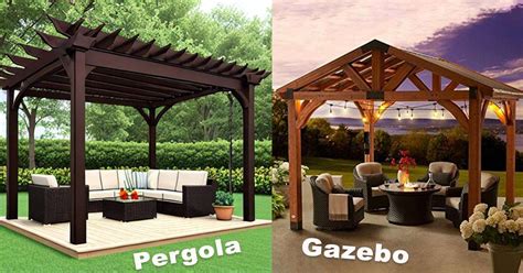 Pergola Vs Gazebo Choosing The Right Outdoor Structure