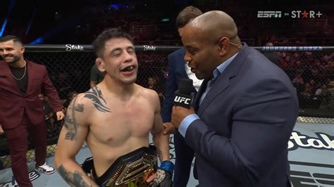 UFC Brandon Moreno venció a Deiveson Figueiredo y es campeón absoluto