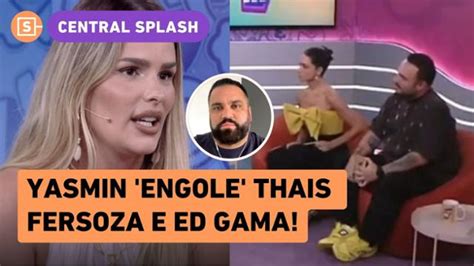 Yasmin Intimida Thais Fersoza E Ed Gama No Bate Papo Bbb E Controla Entrevista 13 03 2024