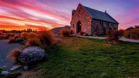 Church Of The Good Shepherd Lake Tekapo New Zealand