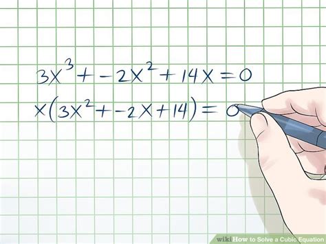 3 Ways to Solve a Cubic Equation - wikiHow