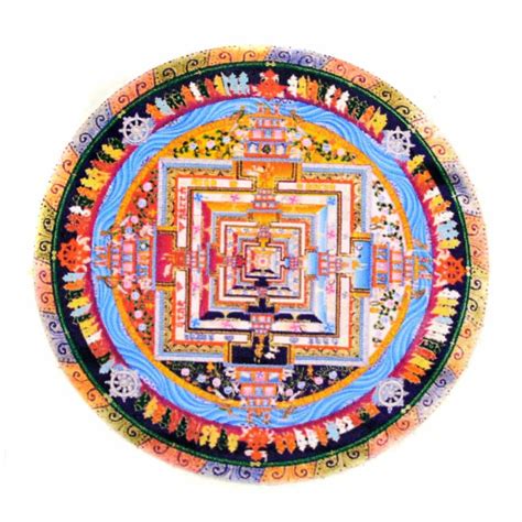 Abtibild Feng Shui Kalachakra Stupa 6cm