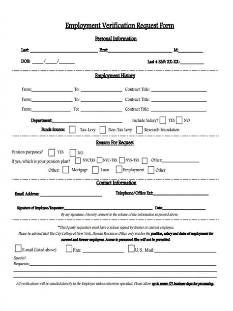 Free 49 Sample Employee Request Forms In Pdf Ms Word