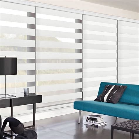 Allbright Zebra Blinds For Windowsdual Layer Roller Shade