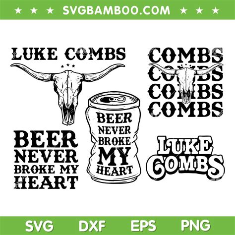 Luke Combs Svg Bundle