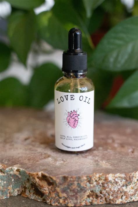 Love Oil Love And Attraction Oil Love Spell Oil Etsy