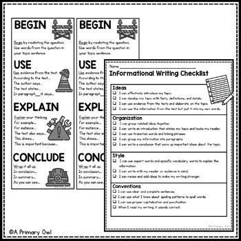 Test Prep Paired Passages Informational Writing Prompts Gmas Practice