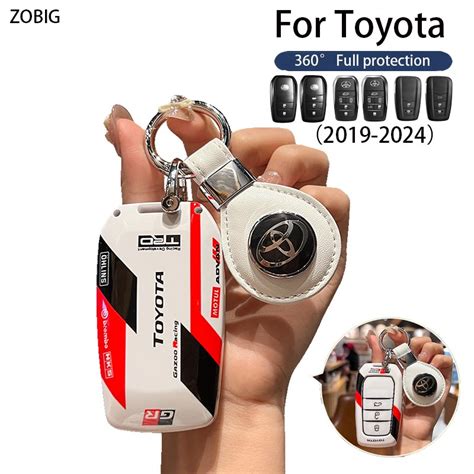 Zobig Abs For Toyota Key Fob Cover Key Fob Case For Toyota Chr Camry