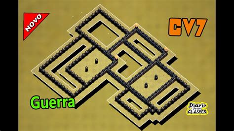 Novo Layout Cv Guerra Atualizado New Th War Base Coc Youtube