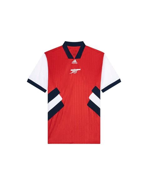 adidas Arsenal Icon Jersey in Red for Men | Lyst