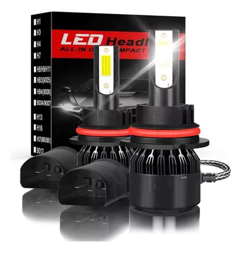 Kit Faros Luz Led Lm Para Chevrolet Haz Alta Baja Meses Sin