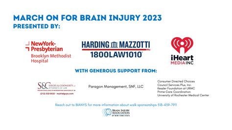 March On For Brain Injury Hudson Valley Campaign