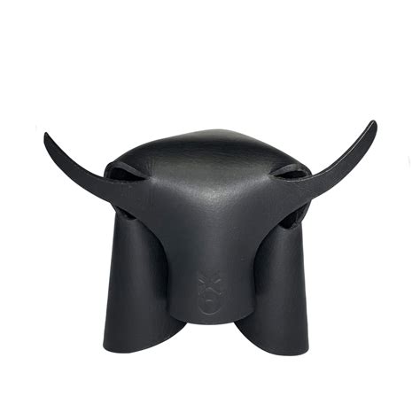 Leather OX | Long horns | Black | OX Originals