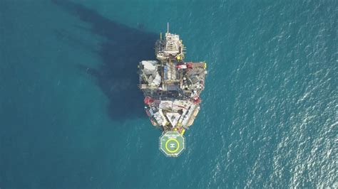 Offshore oil rig aerial view Stock Video Footage - 4K and HD Video Clips | Shutterstock