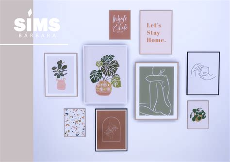 SIMS 4 | Fall Art Prints DOWNLOAD (Patreon Early... : Bárbara Sims