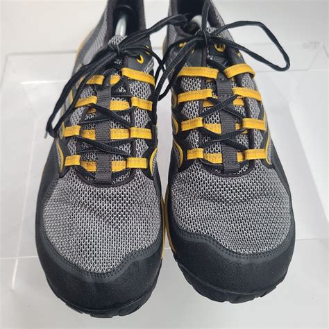 Merrell Barefoot Trail Glove Men Shoes Smoke Gray Ad… - Gem