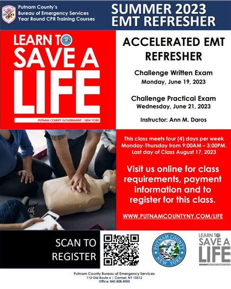 Jun 19 Putnam County Bureau Of Emergency Services Emt Learn To