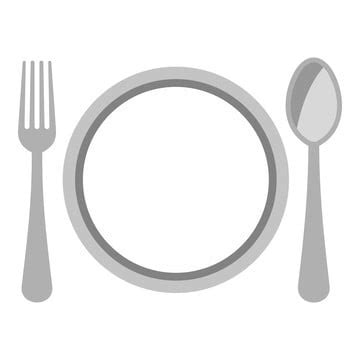 Fork Spoon Knife Plate Clipart Vector Png Element, Fork, Spoon, Knife PNG and Vector with ...