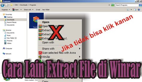 Cara Mengekstrak File Rar Tutorial Microsoft Office