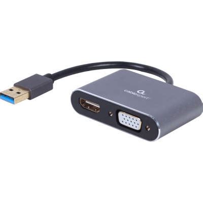 Usb A To Hdmi Vga Cablexpert A Usb Hdmivga Id