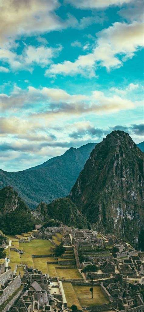 Machu Picchu Cloud Mountain And Grass Hd And Backg Machupicchu