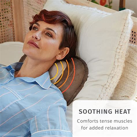 Homedics 3d Shiatsu And Vibration Massage Pillow With Heat Full Body