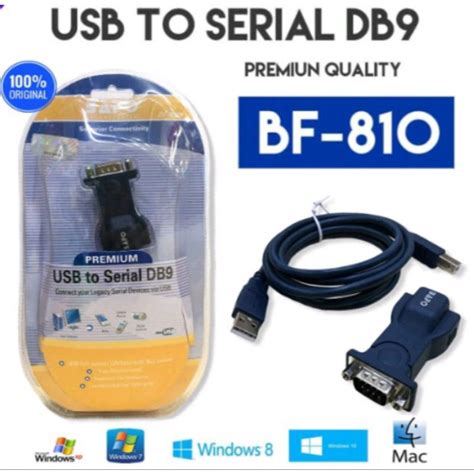 Jual Usb To Serial Db9 Rs232 Bafo Original Shopee Indonesia