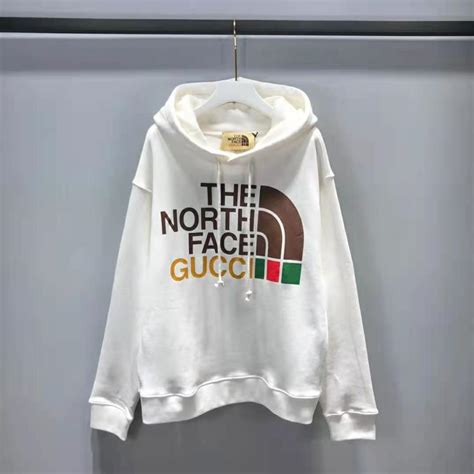 Gucci Women The North Face X Gucci Cotton Sweatshirt Crewneck Long