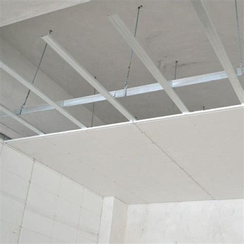 White Gyproc Ceiling Gypsum Board Thickness 12 5 Mm Rectangular At