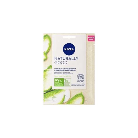 Masque Tissu Visage Hydratant Rafra Chissant Nivea Naturally Good