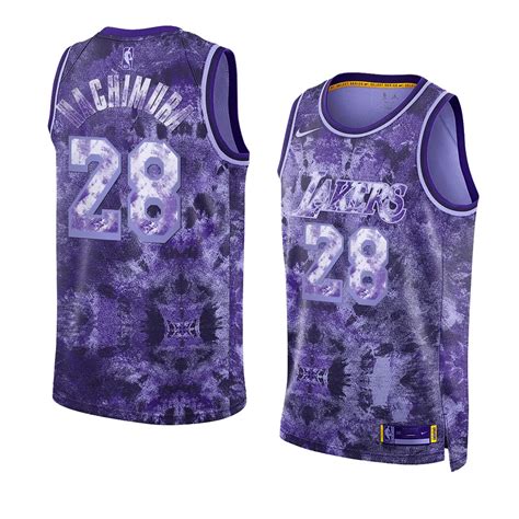 Los Angeles Lakers Rui Hachimura 28 Jersey Purple 2023 Select Series