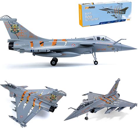 Fms Rafale Mm Edf Jet Artf Rc Plane No Tx Rx Batt Chgr Amazon Co