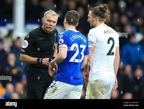 Liverpool Uk Th February Goodison Park Liverpool England