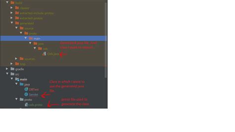 Build How To Import Java Class That Is In The Generated Folder Stack Overflow