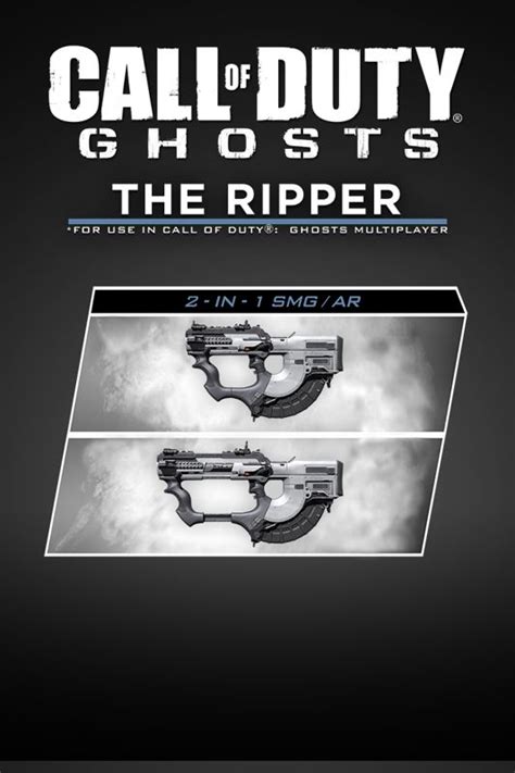 Call Of Duty Ghosts Weapon The Ripper Promo Art Ads Magazines