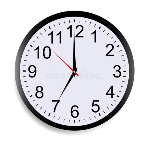 Clock Dial Stock Vector Illustration Of Round Pointer 33500335