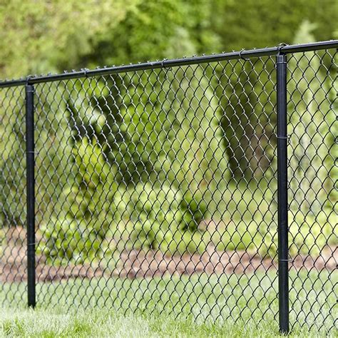 Chain Link Fence Parts Black Chain Link Fence Vinyl Fence Panels